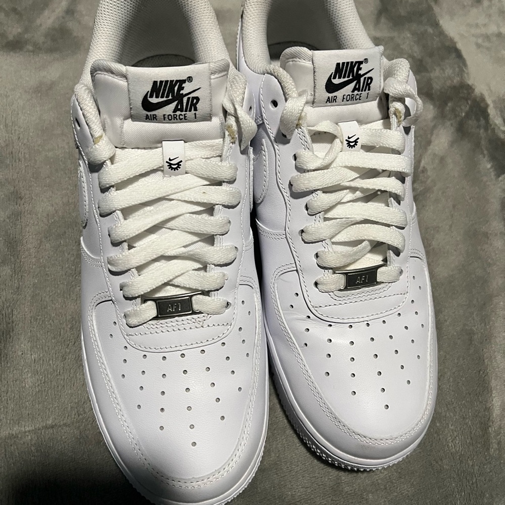 Nike Air Force 1 (Easy-on) Men's White Sneakers